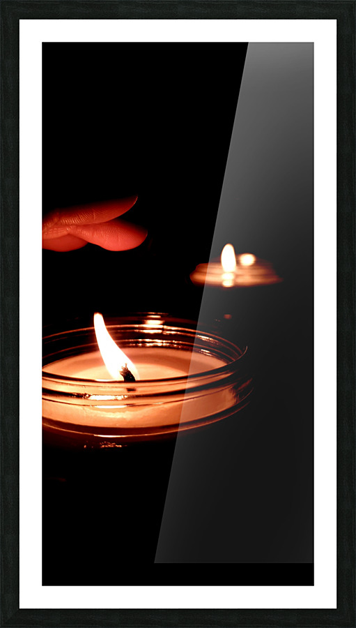 Get Burned Picture Frame print