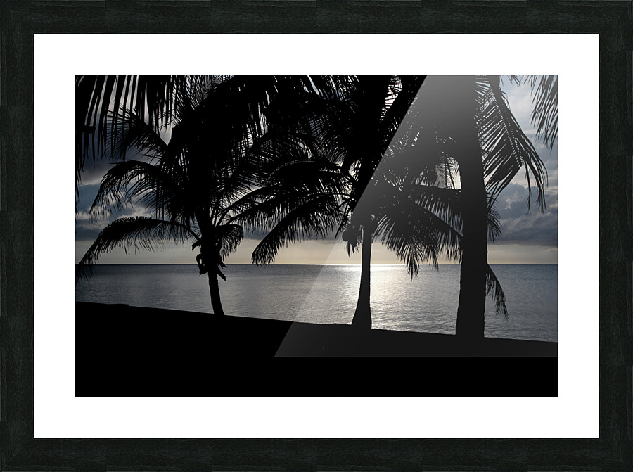 Bahamas sunset Picture Frame print