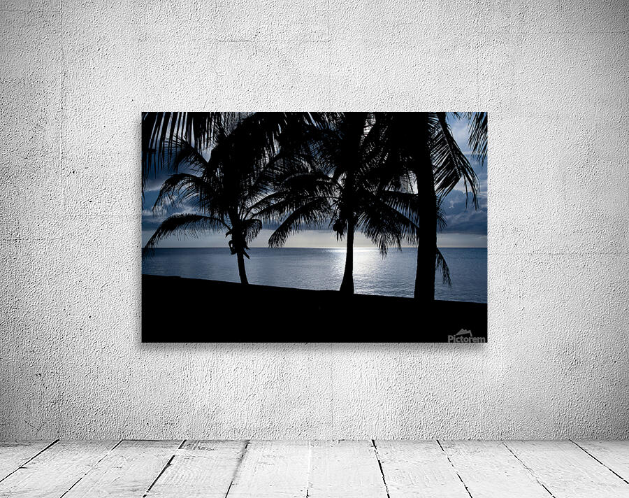 Bahamas sunset blue Wall Preview
