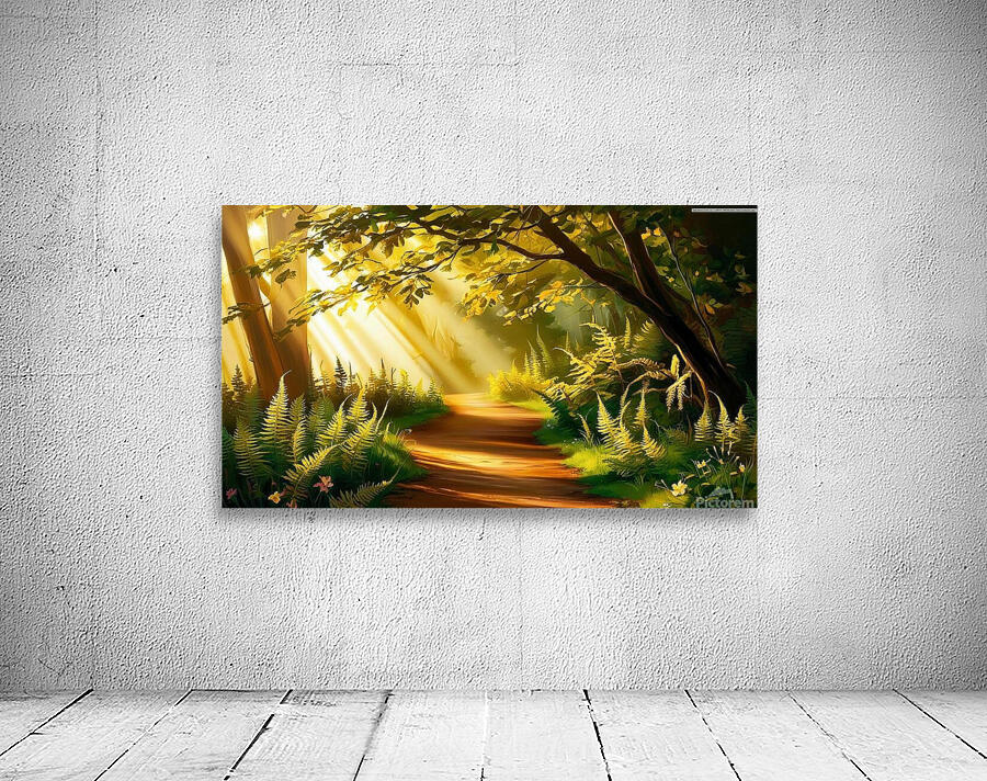 The path to the light 1 Wall Preview