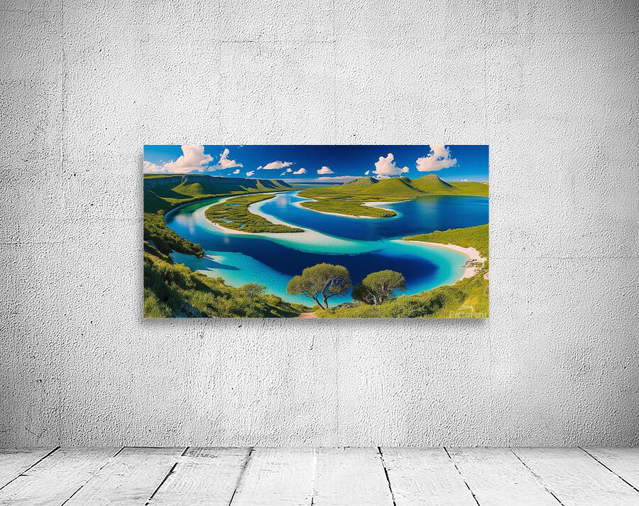 The path to the light 1 Wall Preview