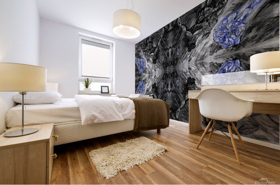 Midnight Wolves hd Mural print