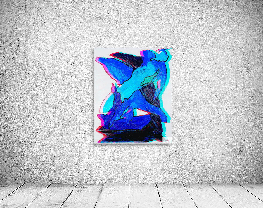 Dolphin Man V2 hd Wall Preview