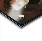 Selbstporträt vor rotem Grund [1843] by Franz Eybl [1806–1880] Acrylic print