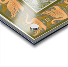 Cygnes et sagittaire. Bordure. Pappillons et feuillages. étoffe. Cerfs et biches. Frise. [1897] by Maurice Pillard Verneuil [1869–1942] Acrylic print