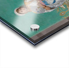 Portrait of an oriental woman with a fan by Francesco Beda [1840–1900] Acrylic print