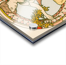 Seated Woman. Plate no. 48 from Documents Décoratifs [1901] by Alphonse Mucha [1860–1939] Acrylic print