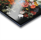 Carnations. Lillies. Nigellas and other flowers in a decorative terracotta vase on a stone ledge by Abraham Brueghel [1631–1697] Acrylic print