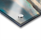 Alexander Bensa [Artist]. Der Donaueisstoß im Jänner 1880 mit dem Sperrschiff [1880] by Adolf Obermüllner [1833–1898] Acrylic print