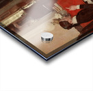 ‘And who’s going to support ’em’ demanded Mrs. Barkley’ [1898] by Howard Pyle [1853–1911] Acrylic print