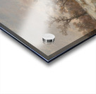 Winter landscape with decorative figures [1890] by Remigius Adrianus van Haanen [1812–1894] Acrylic print