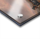 Mail Coaches on the Road– the Louth–London Royal Mail progressing at Speed by Charles Cooper Henderson [1803–1877] Acrylic print