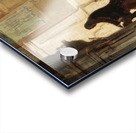 Johann Sebastian Bach at the Organ in Sanssouci in the Presence of Frederick the Great and the Royal Family on 7 May 1747 by Hermann von Kaulbach [1846–1909] Acrylic print