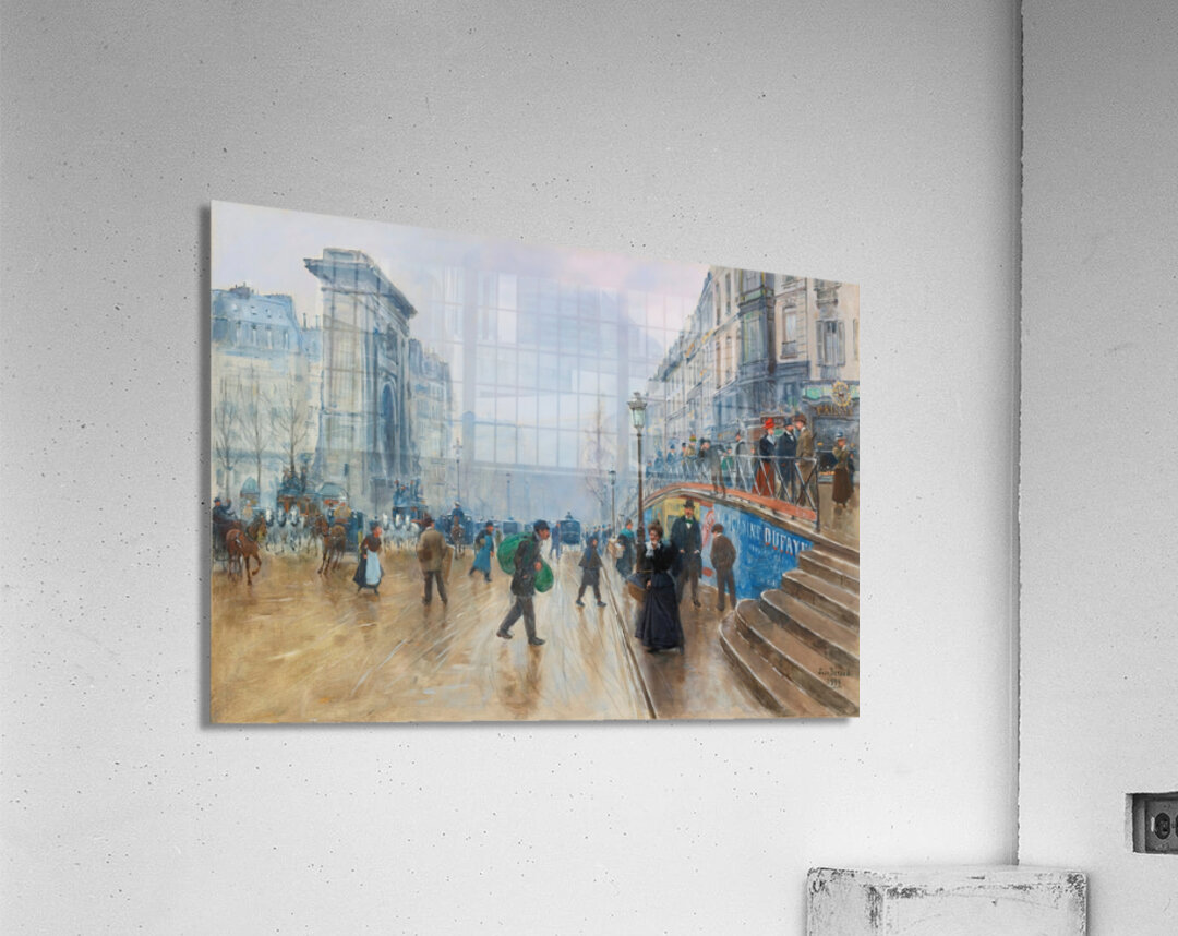 Le boulevard Saint–Denis à Paris [1899] by Jean Béraud [1849–1935