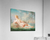 A Naiad lying upon a dolphin by Jacques Charlier [1720–1790] Acrylic Print