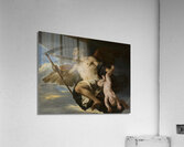 Chronos by Giovanni Francesco Romanelli [1610–1662] Acrylic Print