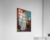 Zina Ogilvie. The artist’s wife. At the piano by Malcolm Drummond [1880–1945] Acrylic Print