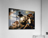 Cosmic Allegory [Around 1660] by Abraham Hondius [1625–1695] Acrylic Print