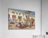 Caravan at rest by Giuseppe Gabani [1846–1899] Acrylic Print