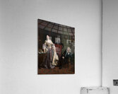 Pope Makes Love To Lady Mary Wortley Montagu [1852] by William Powell Frith [1819–1909] Acrylic Print