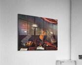 Still Life With Musical Instruments. Books And Playing Cards by Bartolomeo Bettera [1639–c. 1688] Acrylic Print