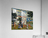 New England Village by Maurice Prendergast [1858–1924] Acrylic Print