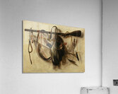 Still life with falconry instruments by Christoffel Pierson [1631–1714] Acrylic Print