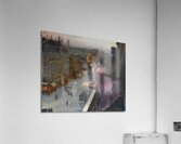 Au Dessus Du Boulevard De Sebastopol. Paris by Charles Leroy Saint Aubert [1852–1907] Acrylic Print