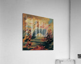 Der Sieg des Lichtes über die Finsternis [1884––1891] by Hans Canon [1829–1885] Acrylic Print