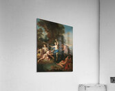 Pan and Syrinx by Louis de Boullogne the Younger [1654–1733] Acrylic Print