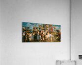 Moses Striking Water from the Rock [1645–1650] by Jacob Jordaens [1593–1678] Acrylic Print