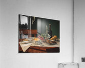 Et Frokostbord [1884] by Oluf August Hermansen [1849–1897] Acrylic Print