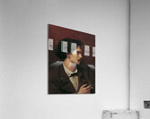 Self–portrait with cigarette [1871] by Anselm Feuerbach [1829–1880] Acrylic Print