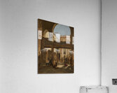 Szene im Kalaun Moscheen Komplex Kairo [1876] by Franz von Lenbach [1836–1904] Acrylic Print