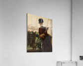 Portrait of Mademoiselle Dubois [1884] by Alfred Stevens [1823–1906] Acrylic Print