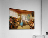 A Tyrolean Tavern. In The Background Andreas Hofer Seated At A Table by Anton Alois Kirchebner [1823–1868] Acrylic Print