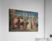 Tobias Brings His Bride Sarah to the House of His Father. Tobit [1830–82] by Henri Lehmann [1814–1882] Acrylic Print