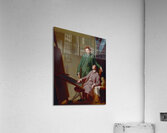 A Conversation [The Artist’s Brothers Peter and James Romney] [1766] by George Romney [1734–1802] Acrylic Print