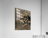 Lady In A Yellow Hat With Her Dog [The Marchesa Casati] [1931] by Giovanni Boldini [1842–1931] Acrylic Print