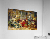 A Musical Interlude [1901] by Salvador Sánchez Barbudo [1857–1917] Acrylic Print