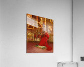 Taking Tea by Georges Croegaert [1848–1923] Acrylic Print