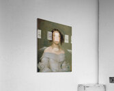 Dame in hellblauem Kleid [1840] by Johann Baptist Reiter [1813–1890] Acrylic Print