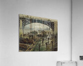 The Coalmen [circa 1875] by Claude Monet [1840–1926] Acrylic Print