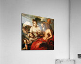 Venus and Cupid. Jupiter and Mercury [17th Century] by Venetian School [16th–20th Century] Acrylic Print