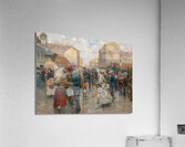 Die Favoritenlinie [im Jahre 1890] [1913] by Wilhelm Gause [1853–1916] Acrylic Print