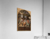 Le Repos de la Sainte Famille [1880] by Felix–Henri Giacomotti [1828–1909] Acrylic Print