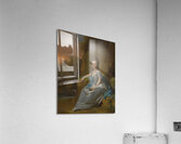 Portrait of elisabeth von breitenbach. Wearing a blue dress. Seated in a landscape [1802] by Anton Wilhelm Tischbein [1730–1804] Acrylic Print