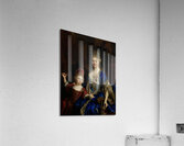 Portrait of Catherine Coustard. Marquise of Castelnau. Wife of Charles–Léonor Aubry with Her Son Léonor [c. 1700] by Nicolas de Largillière [1656–1746] Acrylic Print