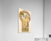 Seated Woman. Plate no. 48 from Documents Décoratifs [1901] by Alphonse Mucha [1860–1939] Acrylic Print