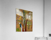 The garden of Saint Paul’s Hospital [The fall of the leaves’] by Vincent van Gogh [1853–1890] Acrylic Print